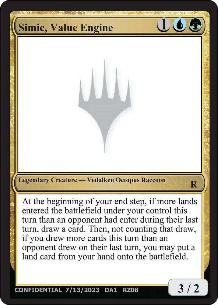 Simic Value Engine
