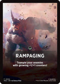 Rampaging Theme Card