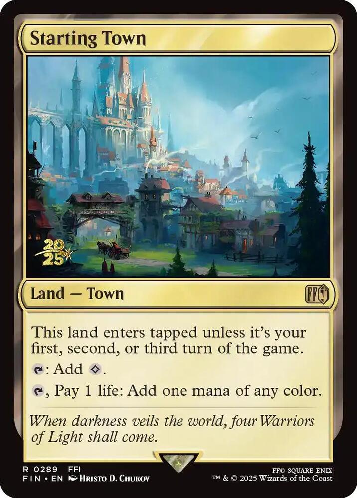 Starting Town