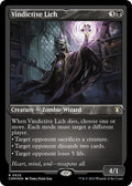 Vindictive Lich (Foil Etched)