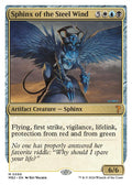 Sphinx of the Steel Wind (White Border)
