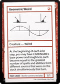 Geometric Weird (No PW Symbol)