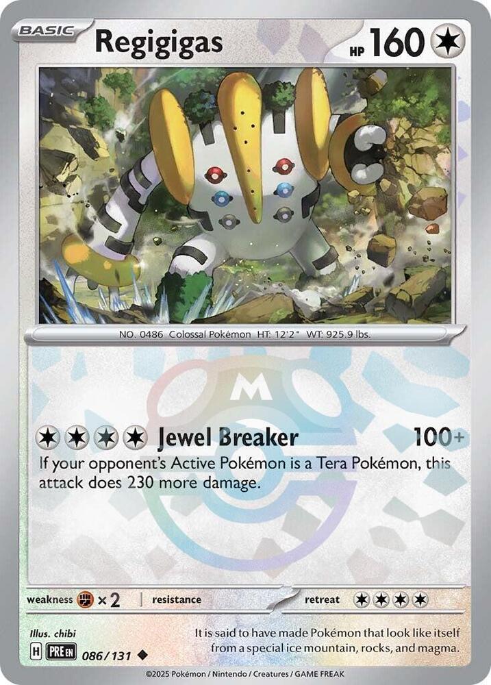 Regigigas (Master Ball Pattern)