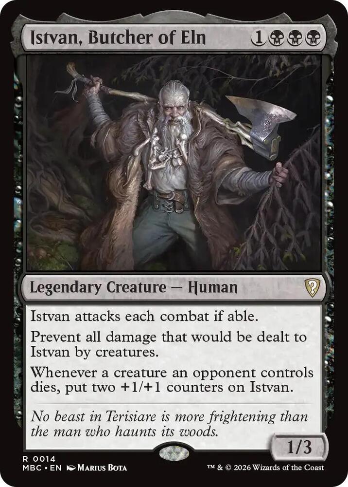 Istvan, Butcher of Eln [Mystery Booster Commander Edition]