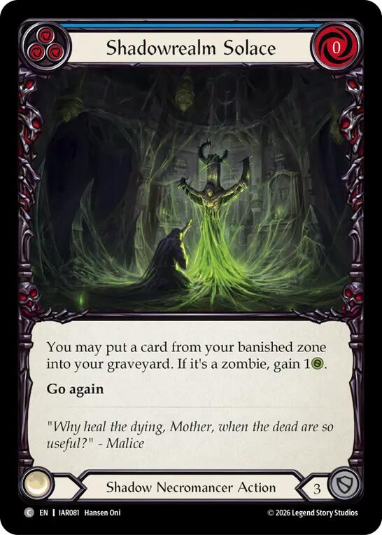 Shadowrealm Solace [Usurp the Shadow Throne]