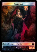 Warrior // Treasure (0060) Double-Sided Token (Surge Foil)