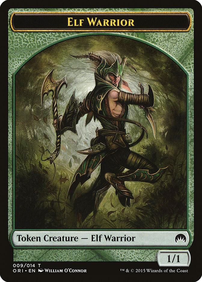 Elf Warrior Token