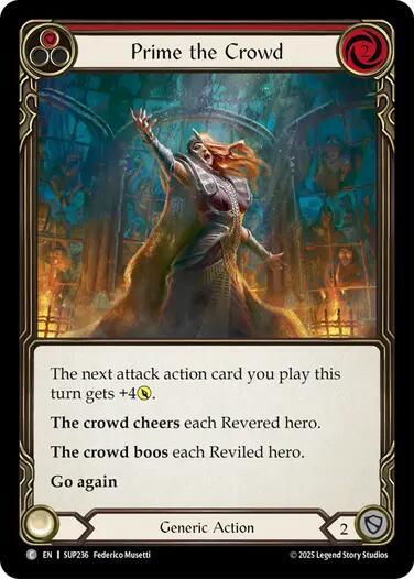 Prime the Crowd (Red)