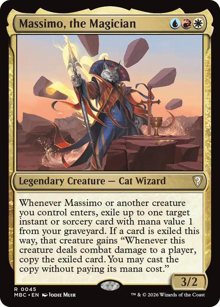 Massimo, the Magician [Mystery Booster Commander Edition]