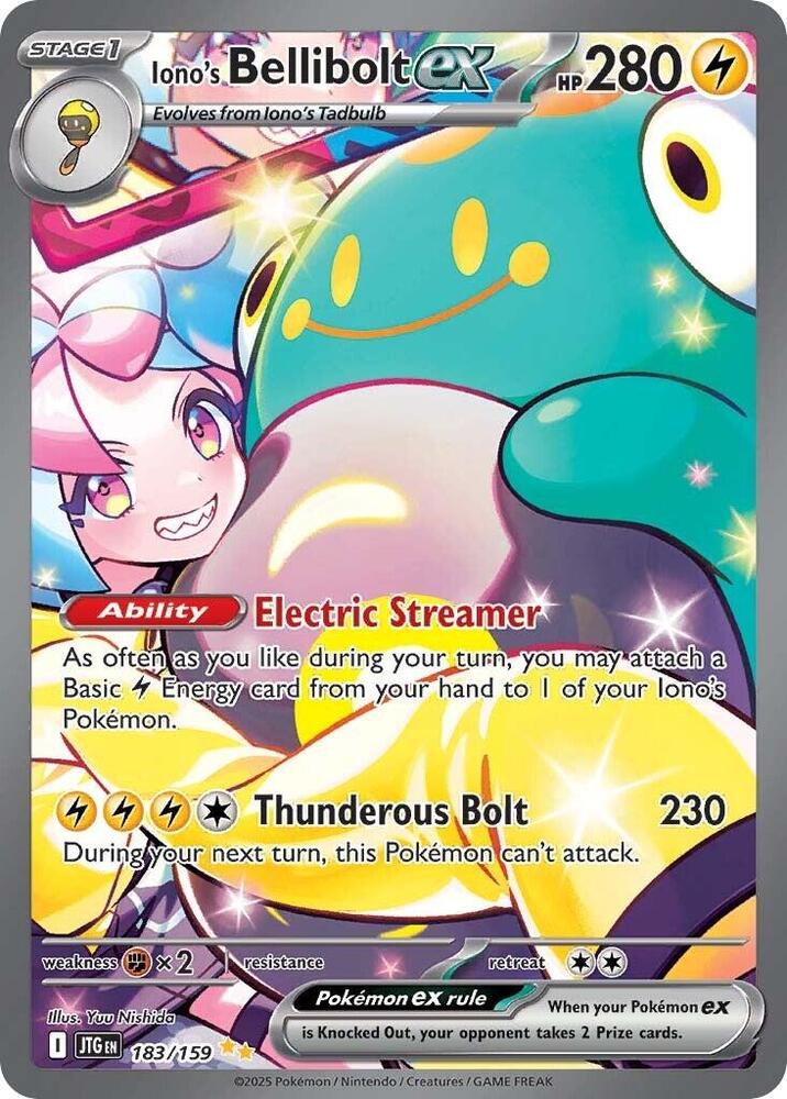 Iono's Bellibolt ex - 183/159