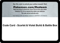 Code Card - Scarlet & Violet Build & Battle Box