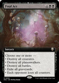 Final Act (Extended Art) (Ripple Foil)