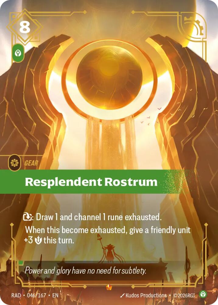 Resplendent Rostrum [Radiance]