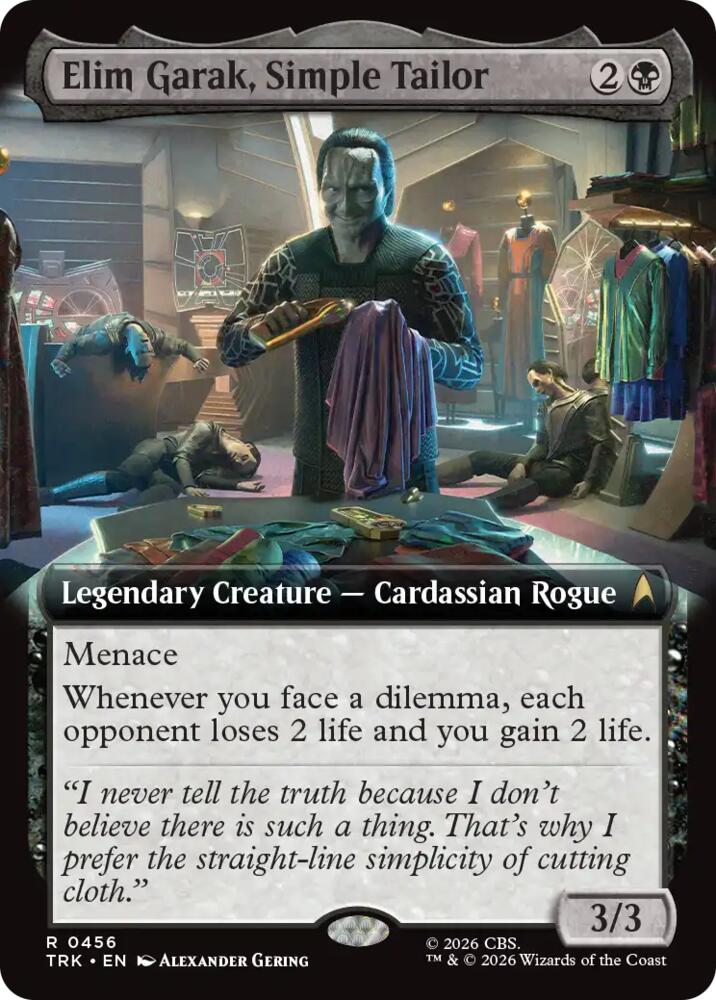 Elim Garak, Simple Tailor (Extended Art) [Star Trek]