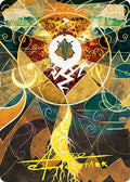 Lightning Bolt Art Card (Gold-Stamped Signature)