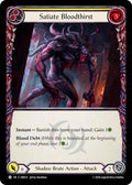 Satiate Bloodthirst (Yellow) [Usurp the Shadow Throne]