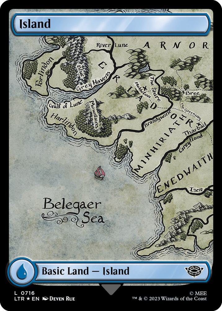 Island (0716) (Surge Foil)
