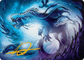 Roiling Dragonstorm Art Card (33/54) (Gold-Stamped Signature)
