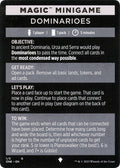 Magic Minigame: Dominarioes