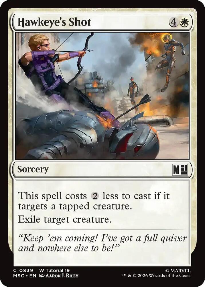 Hawkeye's Shot