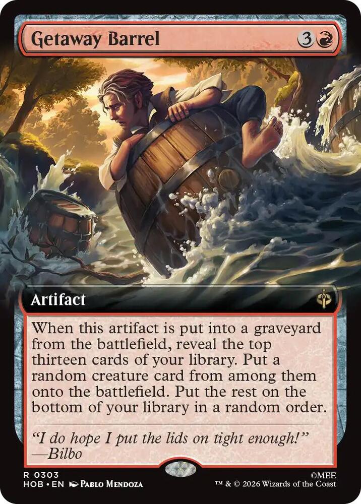 Getaway Barrel (Extended Art)