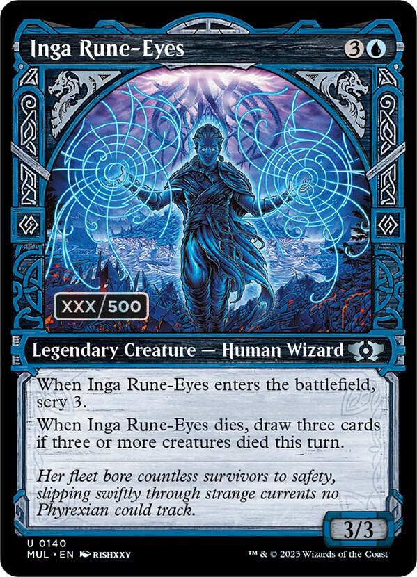 Inga Rune-Eyes (Serial Numbered)