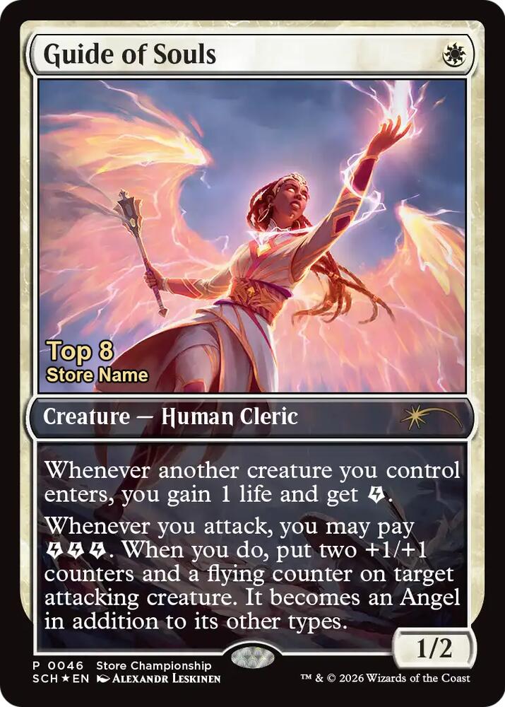 Guide of Souls (Top 8) [Game Day & Store Championship Promos]