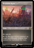 Drannith Ruins (Foil Etched)