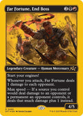 Far Fortune, End Boss (First-Place Foil)