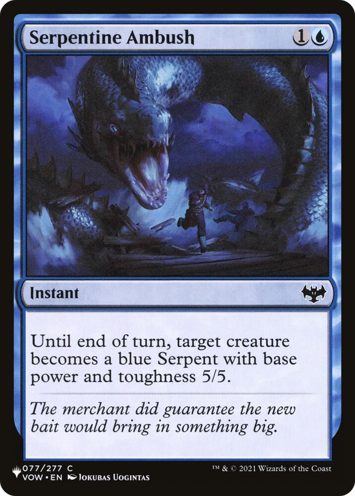 Serpentine Ambush [The List Reprints]