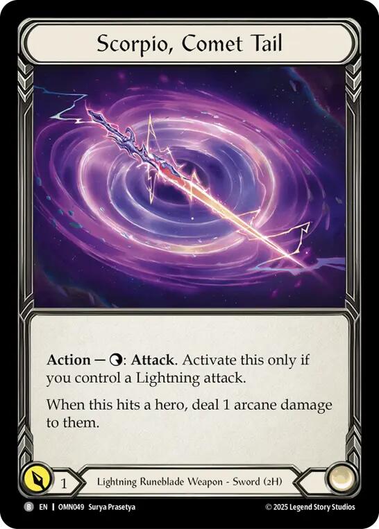 Scorpio, Comet Tail // Zyggy [Omens of the Third Age]