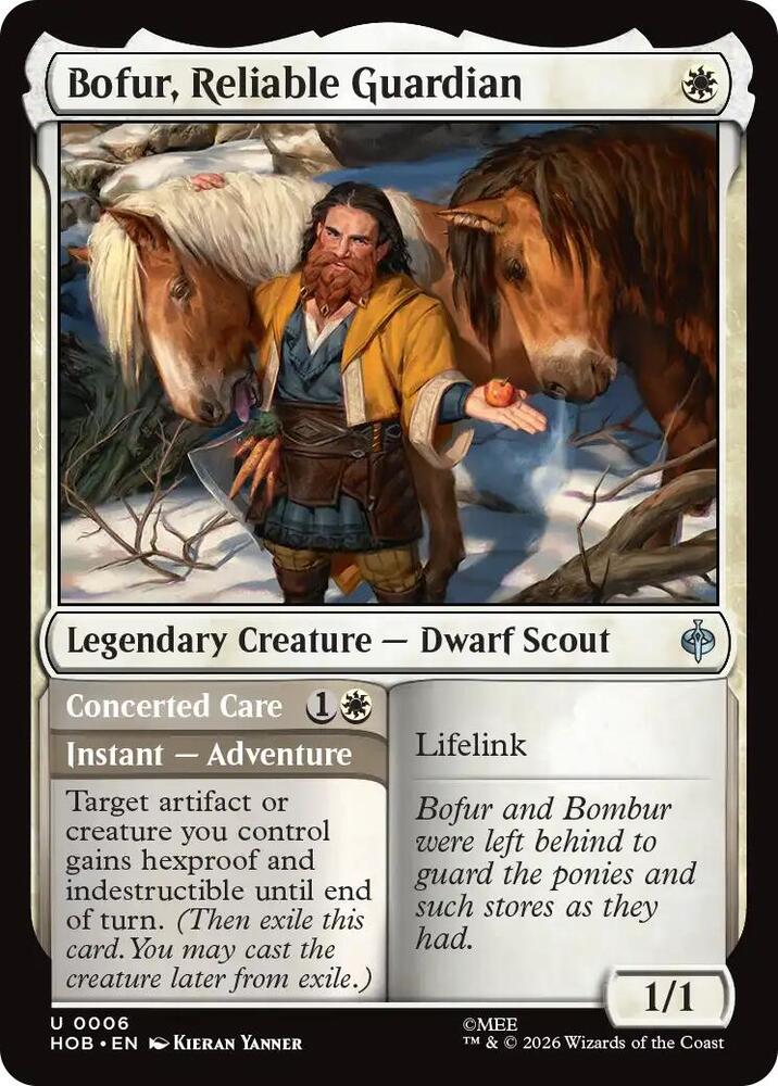 Bofur, Reliable Guardian