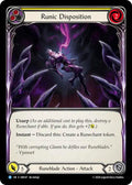Runic Disposition (Yellow) [Usurp the Shadow Throne]