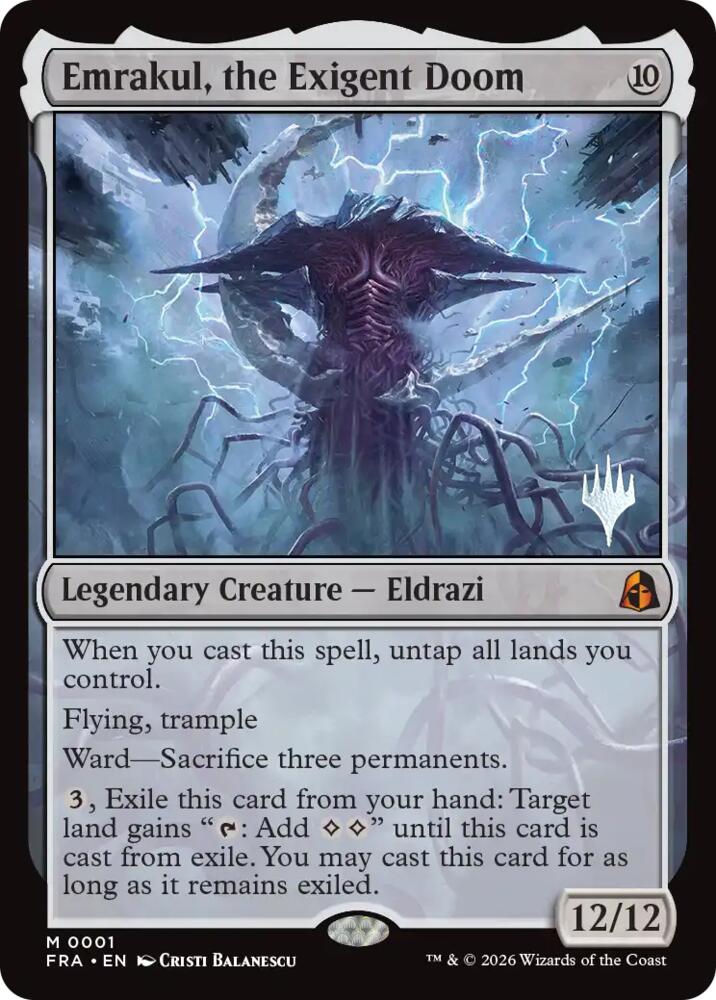 Emrakul, the Exigent Doom