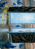 Step Through Art Card (Gold-Stamped Signature)