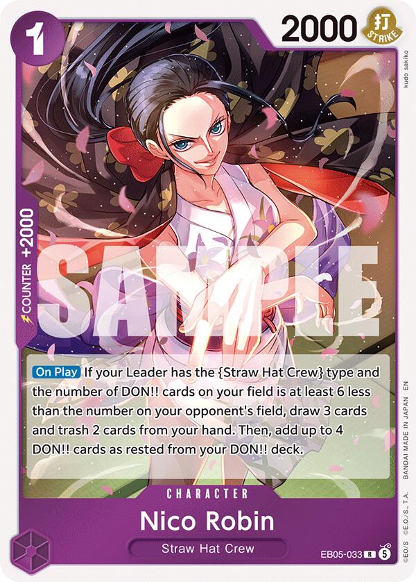 Nico Robin - EB05-033 [Extra Booster: One Piece Heroine's Edition Vol. 2]