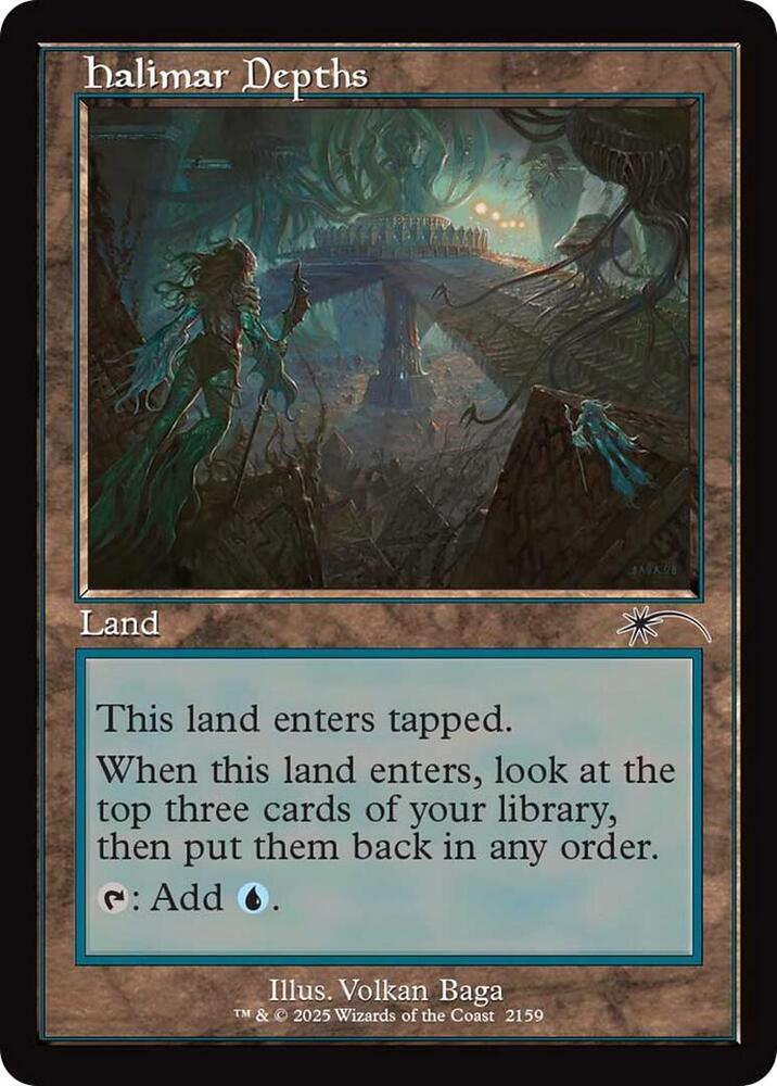 Halimar Depths (Retro Frame)
