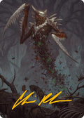 Grist, the Plague Swarm Art Card (Gold-Stamped Signature)