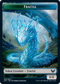 Fractal (3) // Inkling (4) Double-sided Token