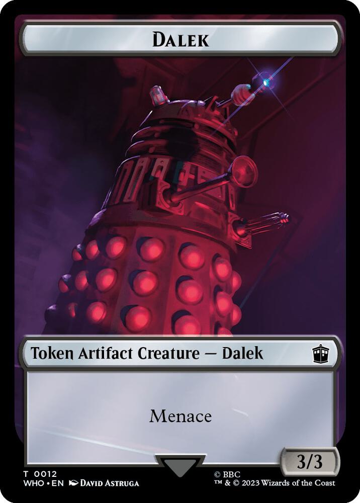 Dalek // Clue (0023) Double-Sided Token