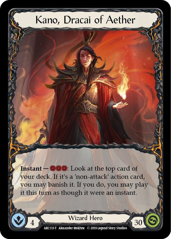 Kano, Dracai of Aether // Viserai, Rune Blood