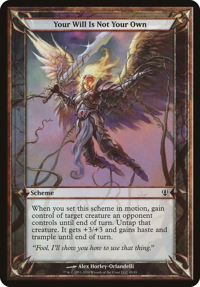 Your Will Is Not Your Own (Archenemy)