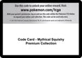 Code Card - Mythical Squishy Premium Collection