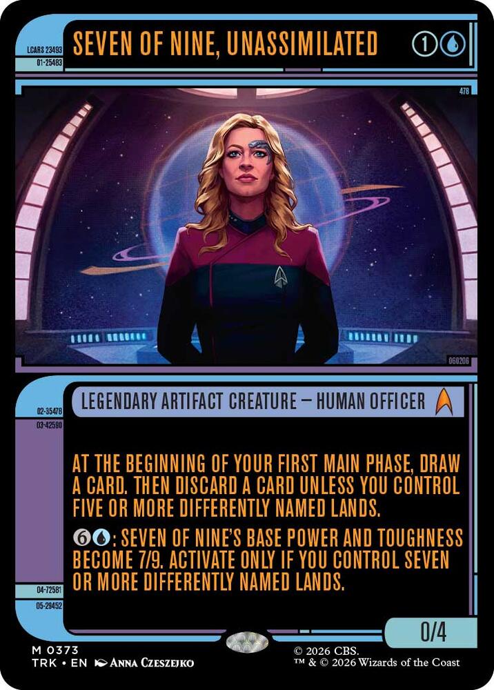 Seven of Nine, Unassimilated (Showcase) [Star Trek]