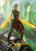 Nahiri, the Unforgiving Art Card (51/81) (Gold-Stamped Signature)