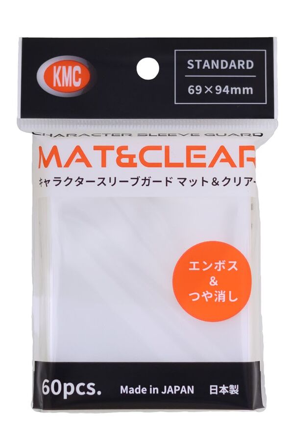 KMC Character Sleeve Guard MAT & Clear