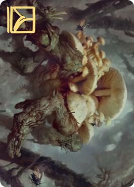 Swarm Shambler Art Card (Gold-Stamped Signature)