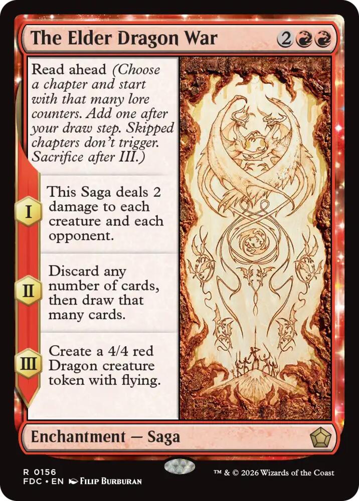 The Elder Dragon War [Commander: Foundations]