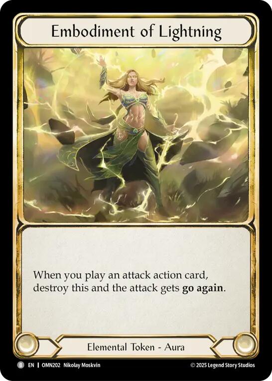 Embodiment Of Lightning // Lightning Flow [Omens of the Third Age]