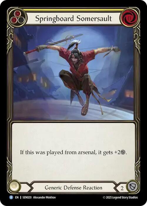 Springboard Somersault (SEN020)